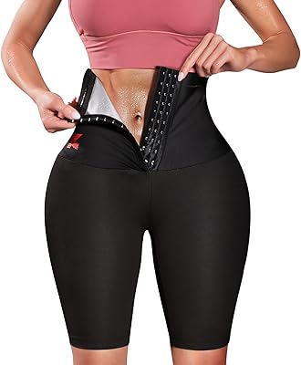 High -waisted slimming Sports sauna pants for women, thermal training compression shorts, thighs shaping the body.. Shop for less and receive more with DIAYTAR NIGERIA's expansive e-commerce platform and nationwide delivery.