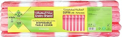 Biodegradable oxo tablecloth rollers, 100 x 100 cm format, 120 of Environment Shield.. DIAYTAR NIGERIA: Empowering Nigerians with access to affordable products delivered within 8 days.