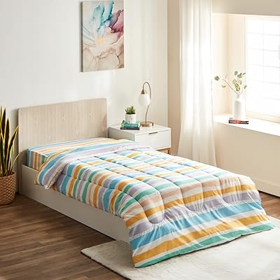 Home Box Nora Waves Simple Duvet in microfiber, 220 x 135 cm, multicolored.. DIAYTAR NIGERIA delivers on our promise of extensive selection and budget-friendly nationwide shipping.