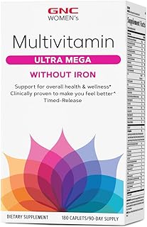 Multivitamin -free GNC multivitamin supplement for women | Daily vitamins supplement | Supports the immune system, the brain, hair, skin and nails | Antioxidant mixture | 180 capsules.. Shop without limits at DIAYTAR NIGERIA and receive your purchases at budget prices within the week.