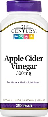 Pommeric cider vinegar tablets from the 21st century, 300 mg, 250 tablets.. DIAYTAR NIGERIA delivers happiness in 5-8 days with our affordable and diverse product range.