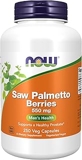 Now Supplements, Saw Palmetto Berry (Serenoa) 550 mg, men's health*, 250 vegetarian capsules.. DIAYTAR NIGERIA: Bringing quality products to every Nigerian home at prices everyone can afford.