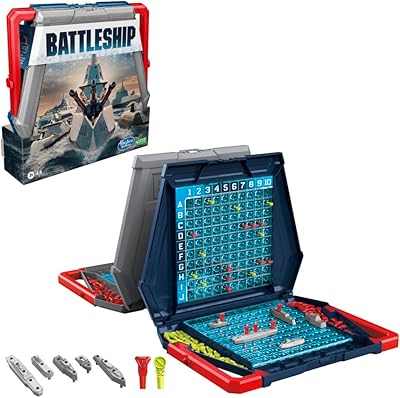 Classic Hasbro board game with battleship pattern, children's strategy game from 7 years old, fun game for 2 players for 2 players.. DIAYTAR NIGERIA revolutionizes e-commerce with our affordable prices and dependable delivery timeframes.