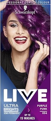 Semi-permanent VIBRANT VIBRANT SCHWARZKOPF VIO-PERMANT HAPPENK TINK which lasts up to 15 washes, PUNK PURPLE 094 from LIFE Ultra Bright or Pastel.. Experience DIAYTAR NIGERIA, where extensive product variety meets pocket-friendly prices and reliable delivery.