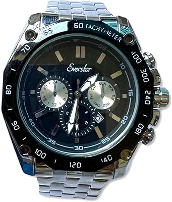 Quartz watches in stainless stainless water for men for men.. Shop without boundaries at DIAYTAR NIGERIA, offering extensive variety at prices you'll appreciate.