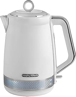 Murphy Richard bright electric kettle, 1.7 liter, white, 108021.. Shop from our extensive catalog at DIAYTAR NIGERIA and enjoy doorstep delivery in just 5-8 days.
