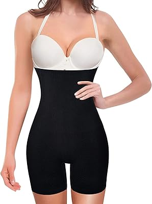 4Basics Body Shaper High waist for women, sheathing the thighs + sheathing the buttocks + tag, sheathing garment high for women, flat stomach, black, one-waist.. DIAYTAR NIGERIA: Simplifying access to thousands of products with affordable nationwide shipping.