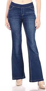 Mid -haired jeans for women and ladies, elastic skinny pants to put on wide legs with thin boots, blue, one waist.. Shop confidently with DIAYTAR NIGERIA, offering affordable prices and reliable delivery within a week.