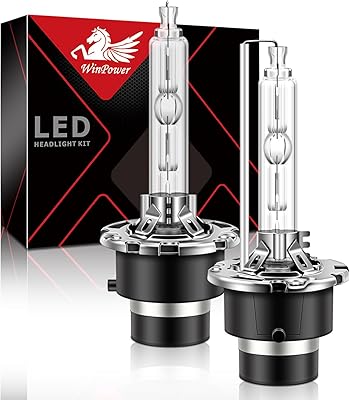 Headlight bulb with Hid Winpower D4S, 6000k cold white 35W, metal support base for high and low replacement, pack of 2.. Your comprehensive marketplace awaits at DIAYTAR NIGERIA with affordable prices and reliable delivery times.
