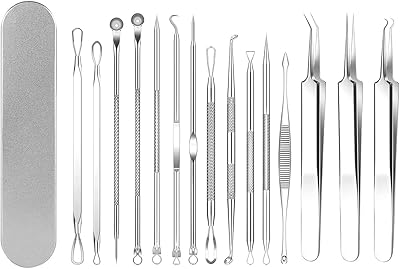 The latest set of 15 -room buttons for the year 2022 buttons, black dots and acne elimination tools, professional stainless steel tools to eliminate buttons with a metal housing.. Say goodbye to limited options and long shipping times. DIAYTAR Nigeria delivers variety, quality, and affordability straight to your door.
