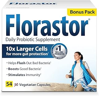 Daily Probiotic supplement Florastor for men and women, 250 mg; 54 capsules (package of 2).. DIAYTAR NIGERIA redefines convenience with our diverse marketplace and affordable nationwide shipping.