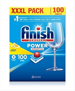 Tablets for Finish All-In-One Powerball XXXL finish dishwasher, lemon scent, 100 tablets.. Your favorite brands are just a click away on DIAYTAR Nigeria.