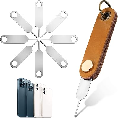 20 universal SIM card deletion tools, SIM card tray with 1 detachable keychain for smartphones and tablets.. Experience the convenience of online shopping with DIAYTAR NIGERIA's reliable 5-8 day delivery service.