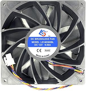 14038 140mm x 38mm dc 12V 9.00a 4 pins cooling fan.. DIAYTAR NIGERIA: Bringing quality products to every Nigerian home at prices everyone can afford.