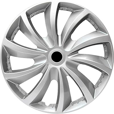 15 -inch hugs for cars, 4 rooms - accessories, full silver.. DIAYTAR NIGERIA brings the marketplace to your screen with affordable products delivered in 5-8 days.