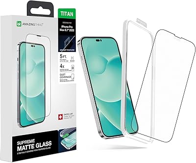 Amazing Thing Anti -reflective screen protector for iPhone 14 Pro Max (67 inch) in glass.. DIAYTAR NIGERIA: Where affordability meets variety, with thousands of products delivered in less than 8 days.