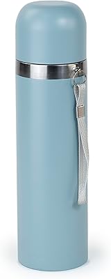 Nissan Thermos 500 ml - Vacuum Isotherm bottle - Light and compact isothermal bottle in stainless steel for hot and cold drinks - Gray blue.. Embrace the convenience of DIAYTAR NIGERIA with thousands of products at your fingertips, delivered nationwide.
