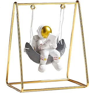 Astronaut Banomi figurine, reading swing, shelf, desk decoration, bedroom decoration on the theme of space, cake decoration model.. DIAYTAR NIGERIA: Where every shopping need is met with affordable prices and timely delivery.