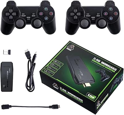 Wireless game controller ICAM M8 2.4 GB HD Arcade PlayStation 1 Mini Domestic TV Gaming Console U-PAW Retro M8 64 GB Wireless Game Controller (new package).. DIAYTAR NIGERIA: Your partner in affordable online shopping with reliable 5-8 day shipping nationwide.