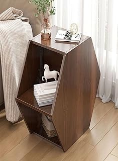 Coftated coffee table next to the bed, sofa and living room, modern design, dimensions 42 x 27 x 60 cm.. DIAYTAR NIGERIA: Where every shopping need is met with affordable prices and timely delivery.