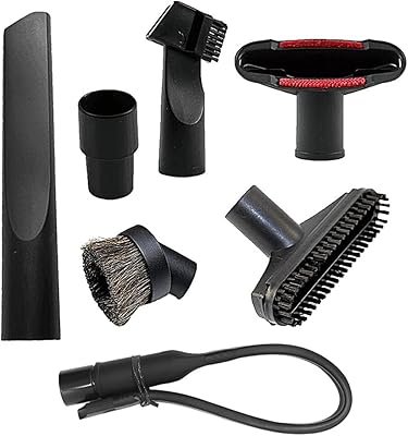 Replacement accessories for vacuum cleaner, 1/4 "cleaning brush tip (32 mm), accessories for flat suckers for standard pipe (7) package.. Experience the DIAYTAR difference with our vast product selection and delivery within 5-8 days.