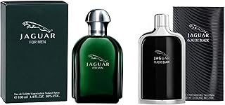 Set of two perfumes for men Jaguar Green, 100 ml with Jaguar Classic Black for men - Eau de Toilette, 100 ml.. No stress, no delays — DIAYTAR Nigeria is your trusted shopping partner.