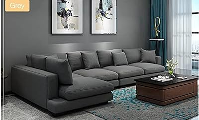 Nordic style (gray) -style fabric -shaped fabric sofa.. Discover the convenience of DIAYTAR NIGERIA's vast e-commerce platform with delivery in just 5-8 days.