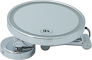 Various makeup mirror adjustable in oil with LED light, round shape, wall, shaving mirror/makeup/vanity for bathroom.. Shop with confidence at DIAYTAR NIGERIA, where affordability meets reliability in less than 8 days.