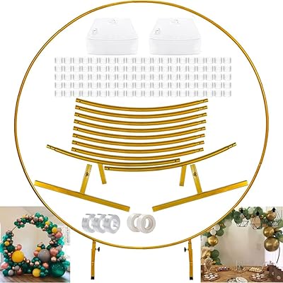 HKOSME Round canvas support (22 m) Metal circle for arch.. DIAYTAR NIGERIA delivers happiness in 5-8 days with our affordable and diverse product range.