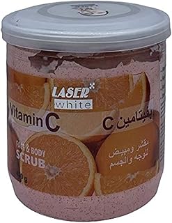 Vitamin C laser face and body scrub (400 grams).. DIAYTAR NIGERIA: Where affordability meets variety, with thousands of products delivered in less than 8 days.