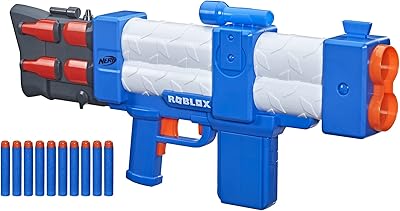 Roblox arsenal nerve: blaster of pulsed laser darts, 10 Elite darts, clip, 10 darts with a code to open in virtual game.. DIAYTAR NIGERIA delivers happiness in 5-8 days with our affordable and diverse product range.