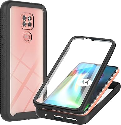 MOTO G9 PLAY MOTO MOBILE COOL, TRANSPARENT NCR and TRUSCOCOT transparent rear shell with integrated screen protector, 360 -degree full protective cover for Motorola Moto G9 Play Noir.. DIAYTAR NIGERIA: Your partner in affordable online shopping with dependable delivery within 8 days.