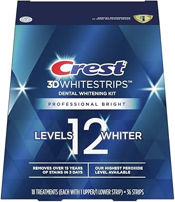 Crest 3D Strip Professional Dent Breaking Kit, 12 levels, 18 treatments, 1, 36.0.. DIAYTAR NIGERIA: Your gateway to affordable shopping with thousands of products delivered nationwide.