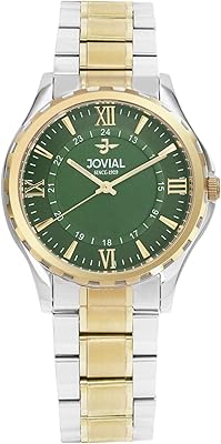 Modern stainless steel watch for jovial women, 28 mm, green color, 50LTMQ09E model, bracelet.. DIAYTAR NIGERIA makes online shopping accessible to all with budget-friendly prices and reliable delivery.