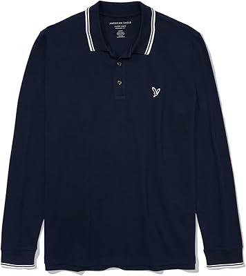 Long sleeve polo shirt for men.. DIAYTAR NIGERIA: Where affordability meets variety, with thousands of products delivered in less than 8 days.