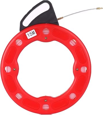Tool for fiber glass wire of 15 m to pull electric cables with impact saving, tool for traction of electric wire or telecommunications used for ceilings in dry partition under carpets or pipes.. Experience shopping without limits at DIAYTAR NIGERIA, where affordability meets convenience in just days.