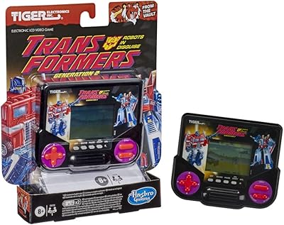 Tiger Electronics Transformers Robots N 'Disguise Generation 2, LCD electronic video game from retro inspiration, portable toy for 8 years and more.. DIAYTAR NIGERIA brings satisfaction with every purchase through affordable prices and prompt shipping.