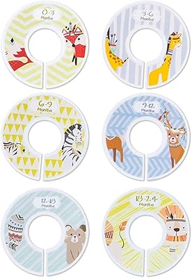 Daily Chic 6 Pieces Plastic Placard separators for children, cupboard organizers, wardrobe size separator for children, (animal).. Your ideal shopping companion, DIAYTAR NIGERIA offers unmatched variety with delivery within a week.