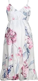 Falbala dress for women with modern and relaxed design decorated with flowers adapted to women.. Experience retail therapy without the financial stress at DIAYTAR NIGERIA's affordable e-commerce platform.