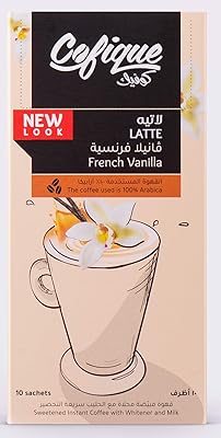 CoFICIC Vanilla Latte 10 sachets 24 grams.. Tired of overpriced goods and slow delivery? DIAYTAR Nigeria brings affordability and speed together with a wide selection of products.