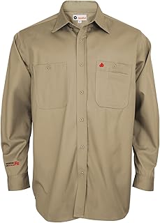 Shirts VANDDI FR for men, 100 % cotton, flamelier welding shirts NFPA2112, 7.5 oz, flash fire shirts.. DIAYTAR NIGERIA: Where shopping is easy, prices are low, and delivery is just days away.