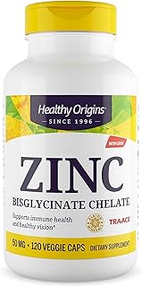 Mixture of Zinc Healthy Origins 50 mg Zinc Chélaté to support health.. Shop across categories at DIAYTAR NIGERIA with the confidence of affordable prices and delivery within 8 days.