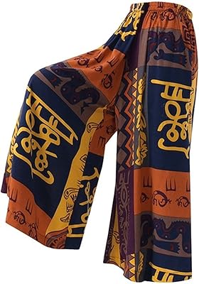 Hobiva Womensflareleggings National Style Brand Women Casual Floral Print Pants Vintage Large Large Size Pants (Color: Hortel, Size: 4xl).. Don’t wait weeks — DIAYTAR Nigeria delivers your order in just a few days.