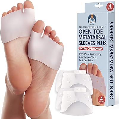 Original metatarsian sleeves Dr. Fredericks - 50 % padding in addition - 4 - metatarsian pads for women and men.. DIAYTAR NIGERIA: Your one-stop e-commerce destination with affordable prices and nationwide delivery in 5-8 days.
