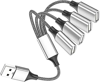 USB Videoto 4 extension cable, USB 1 male extension to 4 females, USB extension hub, data distributor adapter and charger.. Explore limitless products on DIAYTAR Nigeria — at the lowest prices.