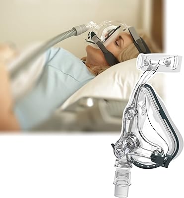 Complete medical sleep mask adjustable in silica gel with breathable oxygen interface, adapts to different facial shapes, size l.. DIAYTAR NIGERIA delivers what you want at prices you'll love, all within 5-8 days nationwide.