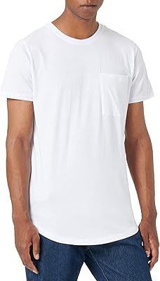 Round neck slim t-shirt with jack & jones for men pocket pocket.. Experience the future of shopping with DIAYTAR NIGERIA's extensive selection delivered in just 5-8 days.
