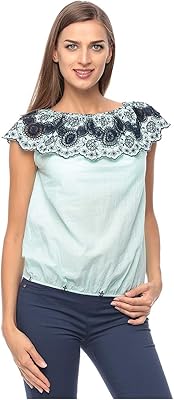 Green CARCO CARCO with mixed collar made in Italy - Woman.. Shop smart with DIAYTAR NIGERIA's vast selection and enjoy affordable shipping in just 5-8 days.