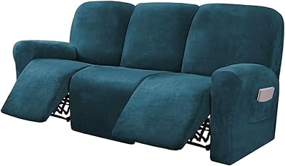 8 parts of expandable velvet sofa covers for 3 places furniture places with pocket.. One platform, all your needs — DIAYTAR Nigeria delivers quickly.