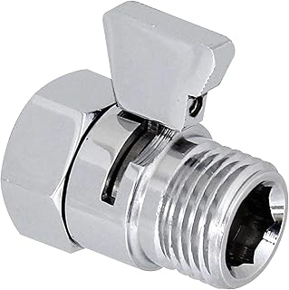 G1/2 shower head valve, stop valve, water flow control valve, high pressure regulator to control the SHATTAF shower head bidet.. Looking for quality and speed? You’ll find both at DIAYTAR Nigeria.